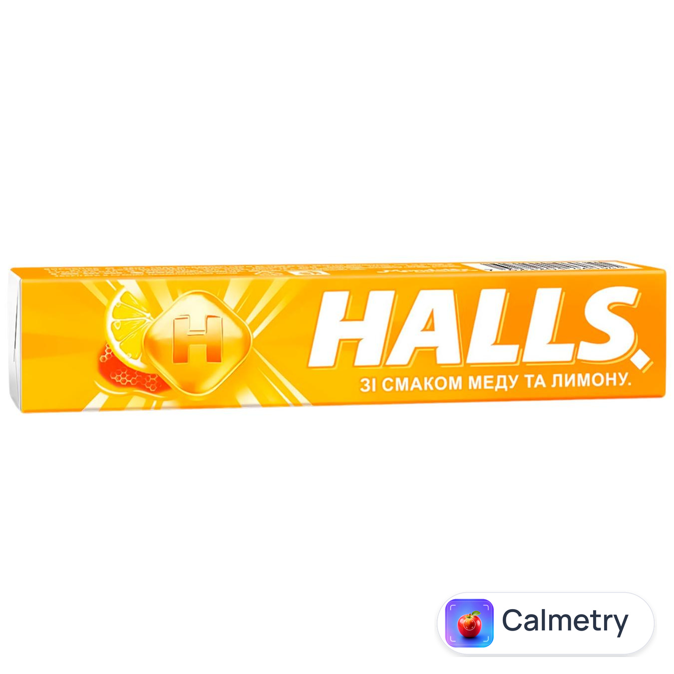 Льодяники Halls зі смаком меду та лимону 25,2г — фото продукту