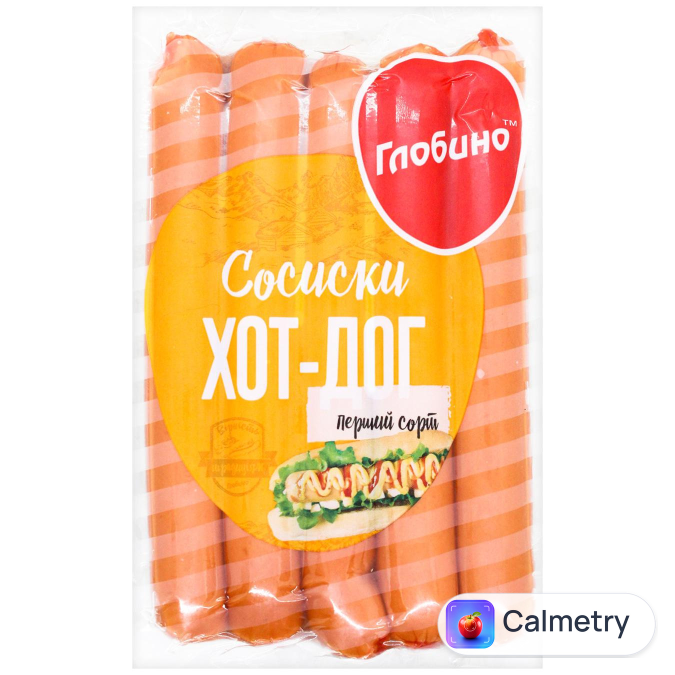 Сосиски Глобино Хот-дог перший сорт 550г