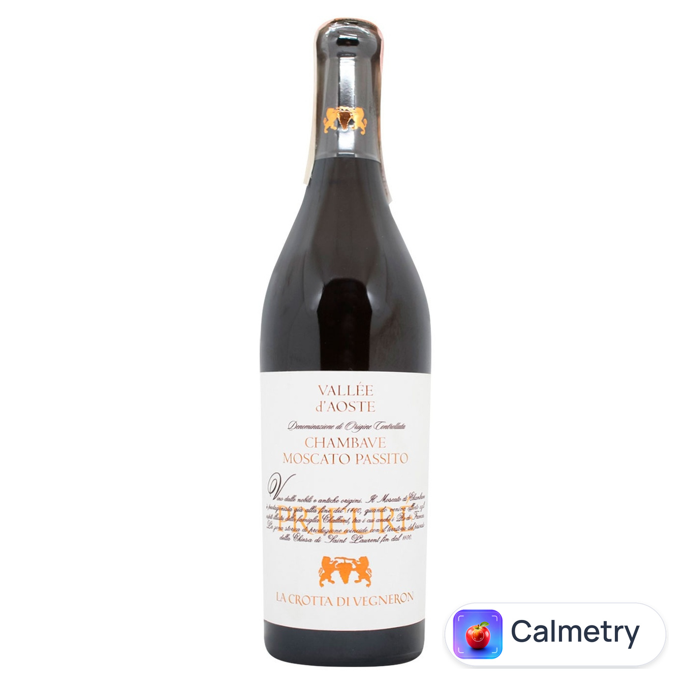 Вино La Crotta di Vegneron Chambave Moscato Passito Prieure червоне солодке 14,5% 0,375л