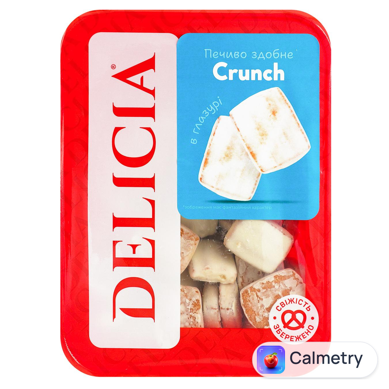 Печиво Delicia Crunch в глазурі 300г — фото продукту
