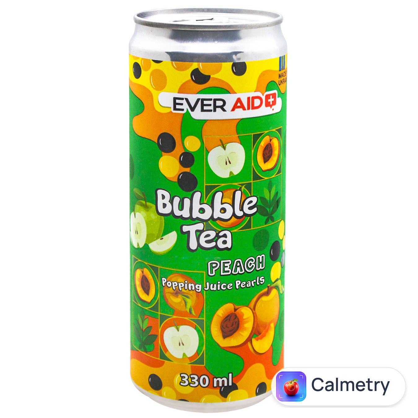 Напій газований Ever Aid Bubble Tea Peach 0,33л