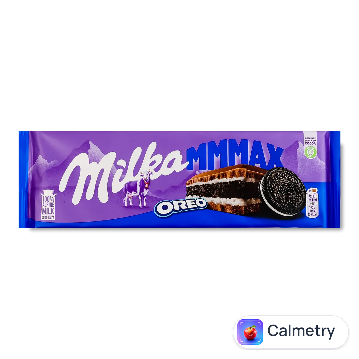 Шоколад Milka зі шматочками печива Oreo 300г