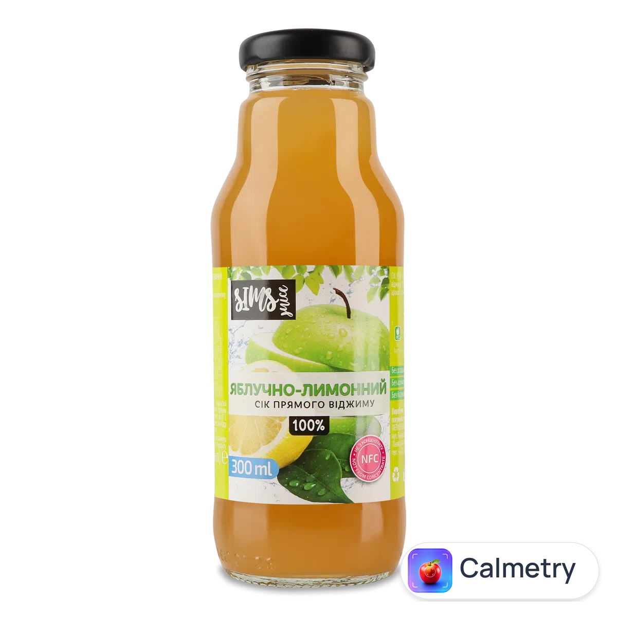 Сік Sims Juice яблучно-лимонний 0,3л