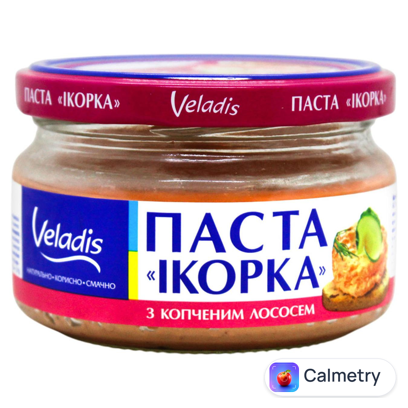 Паста Veladis Ікорка з копченим лососем 160г