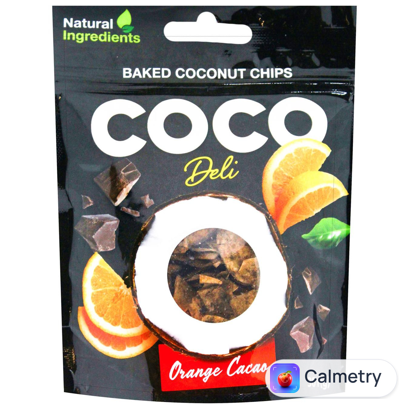 Чипси кокосові Coco Deli солодкі з апельсином, корицею та кавою 30г — фото продукту