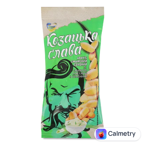 Арахіс «Козацька слава» смаж солон смак смет/зелень