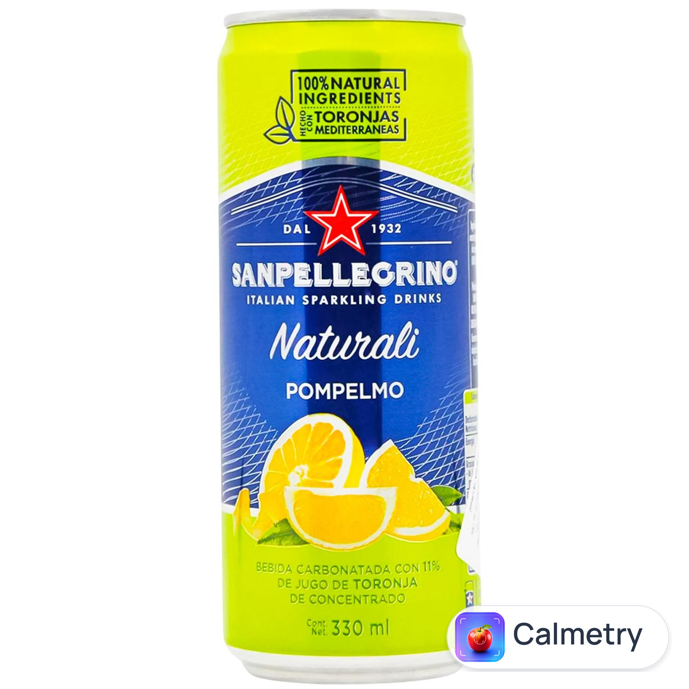 Напій газований Sanpellegrino Naturali Грейпфрут 0,33л