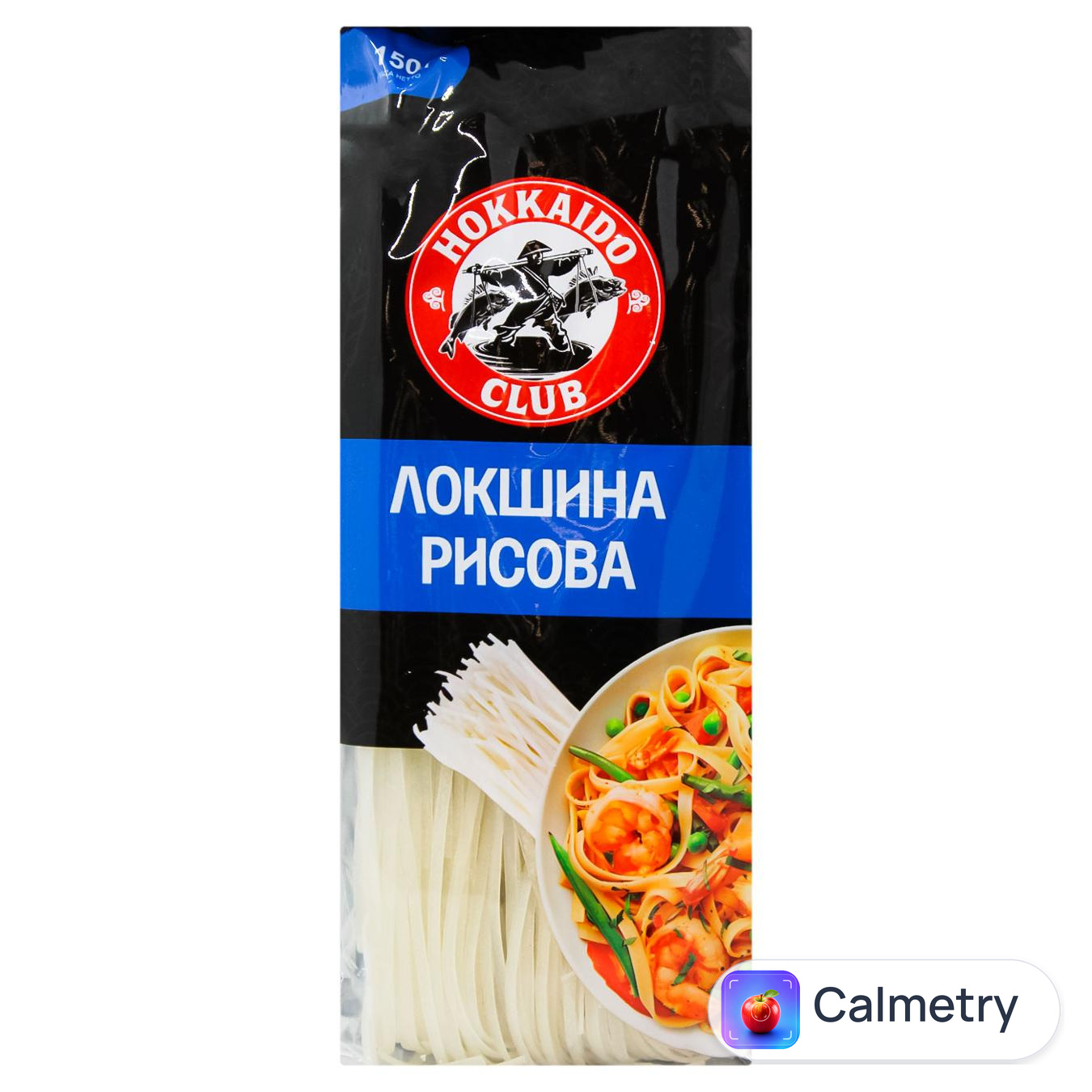 Макаронні вироби Hokkaido Club локшина рисова 150г