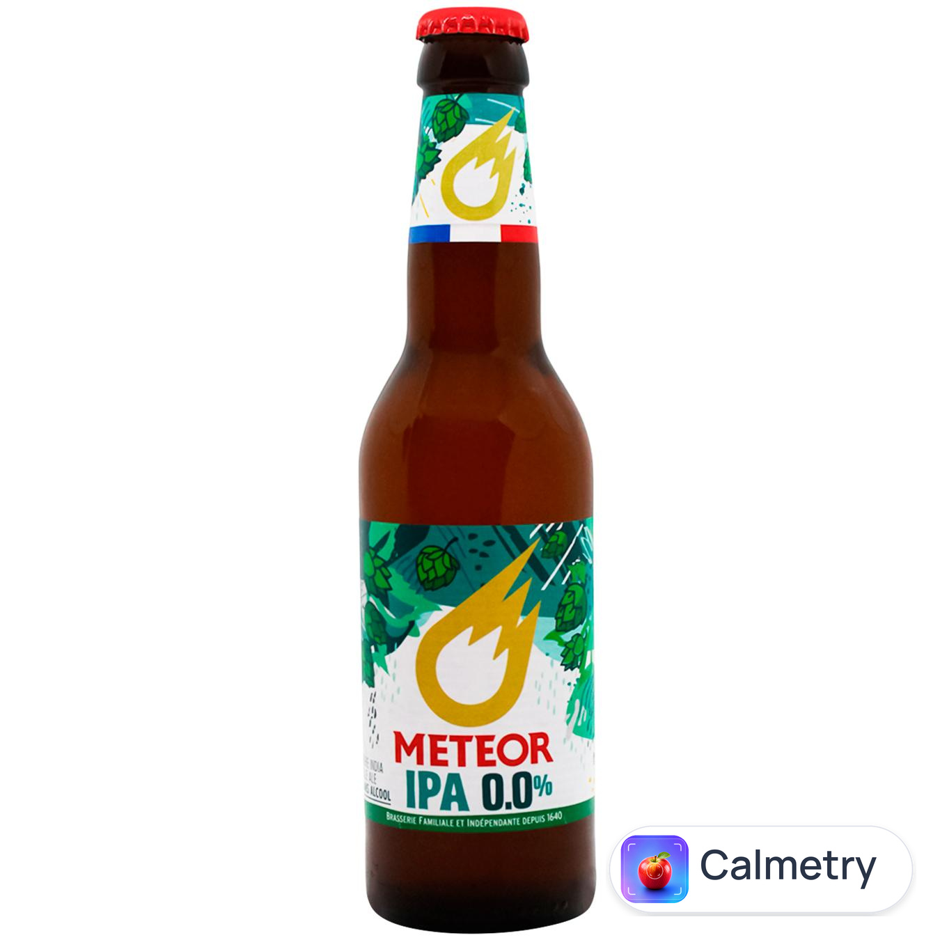 Пиво Meteor IPA безалкогольне світле нефільтроване 0,33л