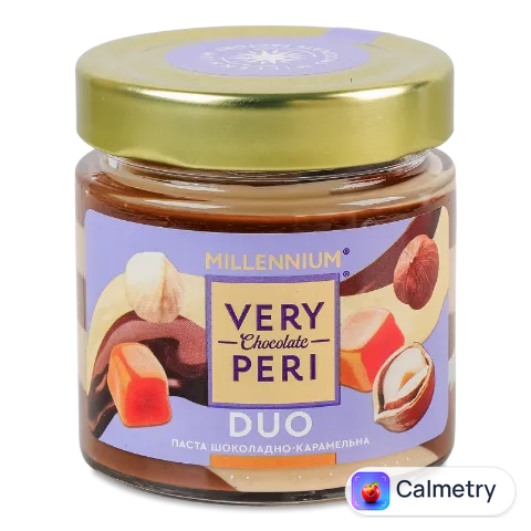 Паста Millennium VeryPeri Duo шоколадно карамельна