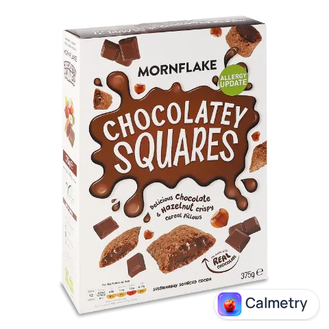 Подушечки Mornflake з начинкою зі смаком шоколаду та горіхів