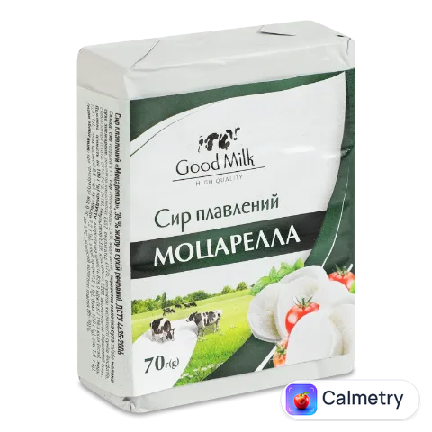 Сир плавлений Good Milk Моцарела 35%