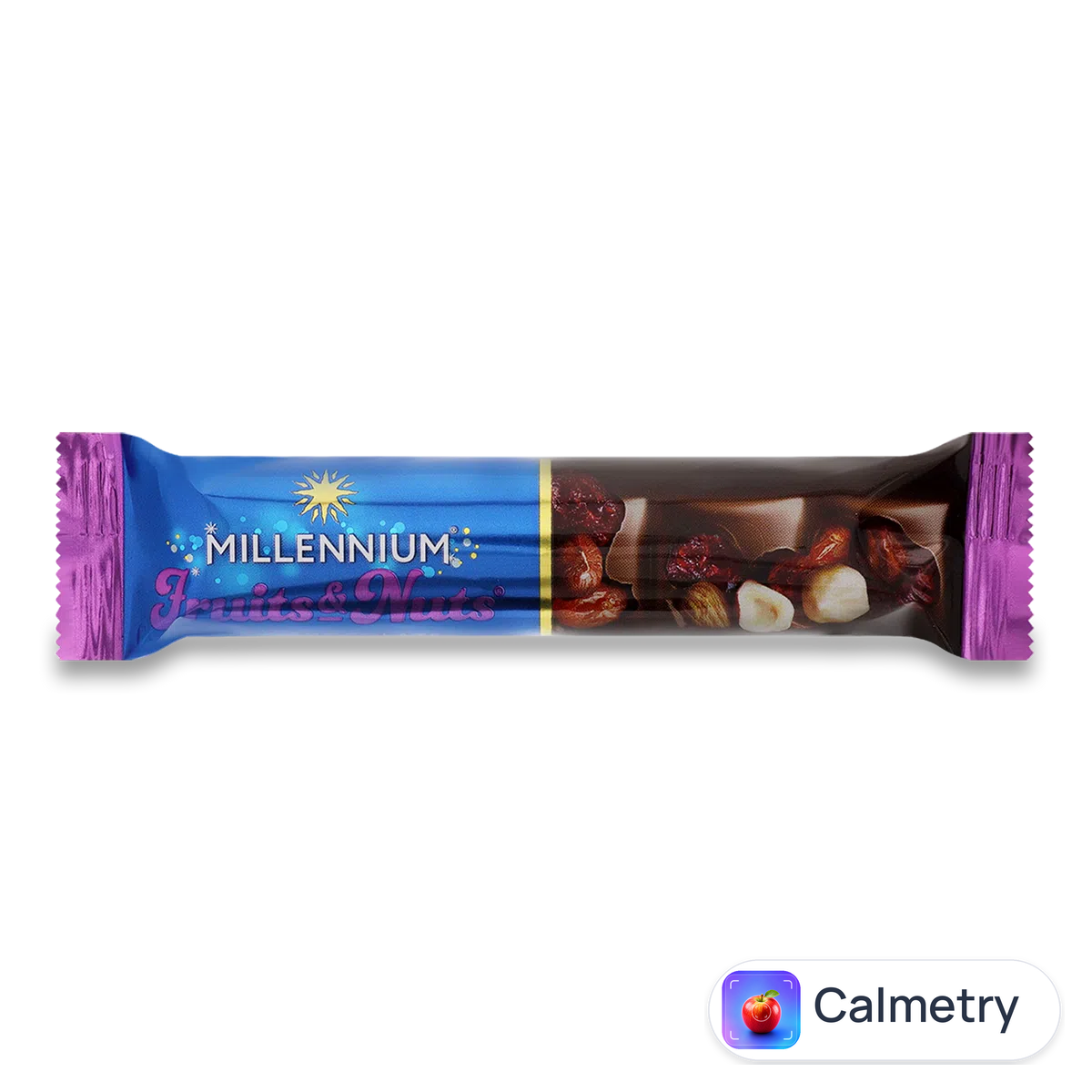 Шоколад молочний Millennium Fruits & Nuts мигдаль-фундук-журавлина-родзинки 50г