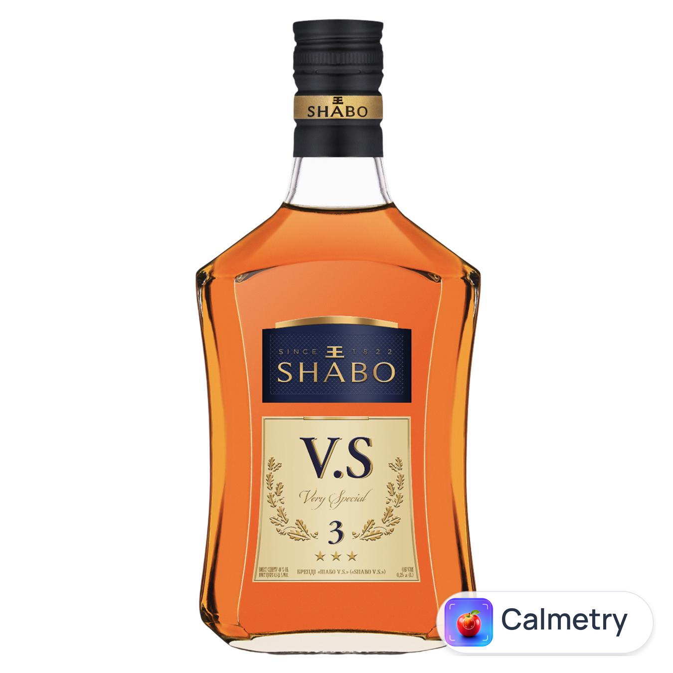 Бренді Shabo VS 3 роки 40% 250мл — фото продукту