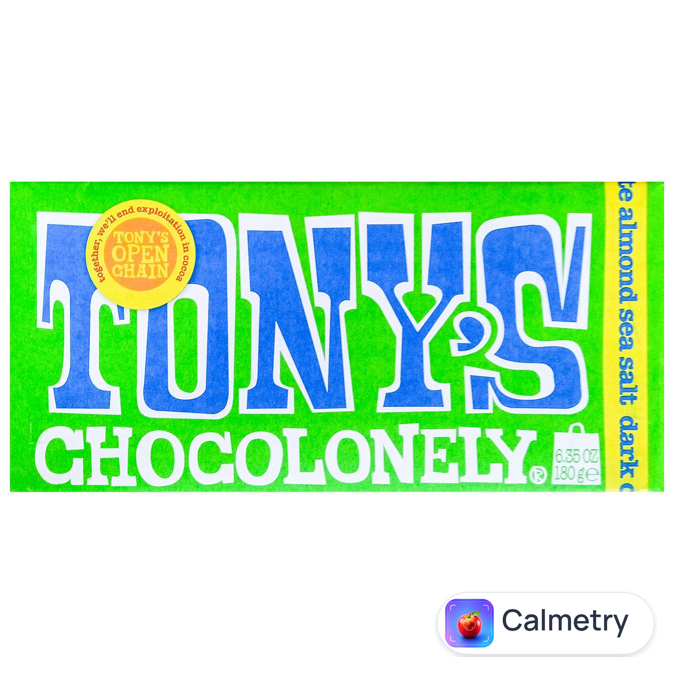 Шоколад темний Tony's з мигдалем та морською сіллю 180г