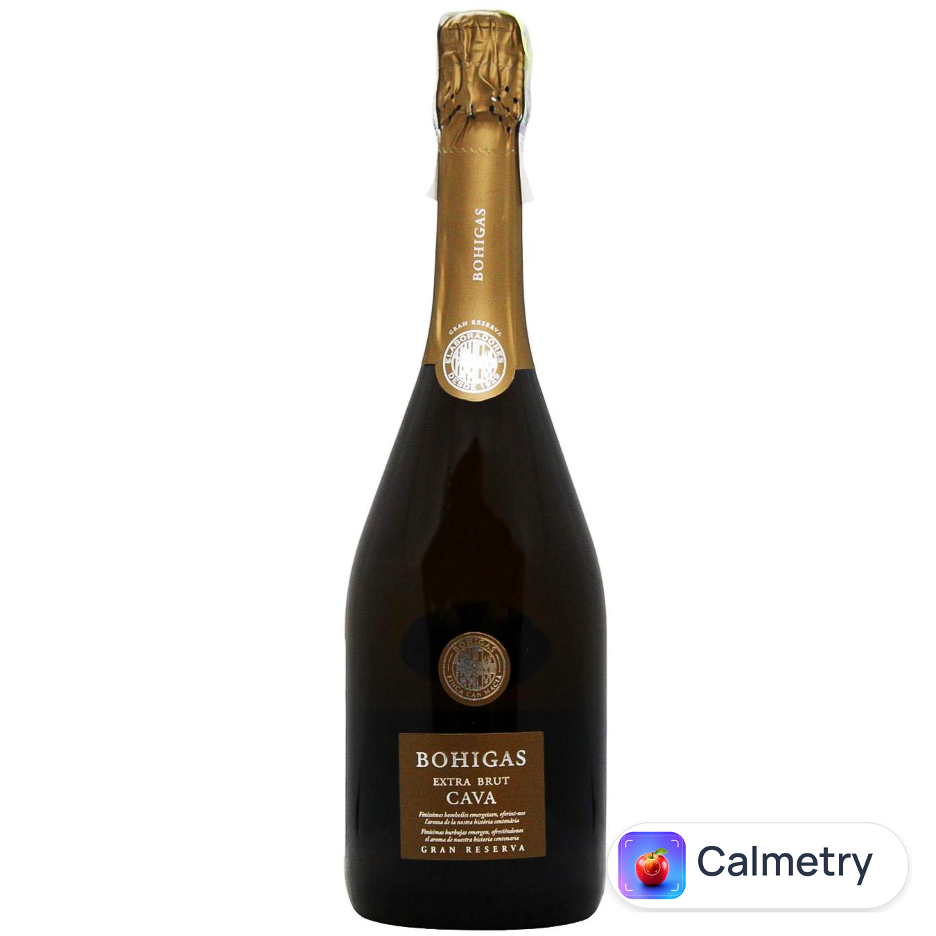 Вино ігристе Bohigas Cava Gran Reserva біле сухе 12% 0,75л