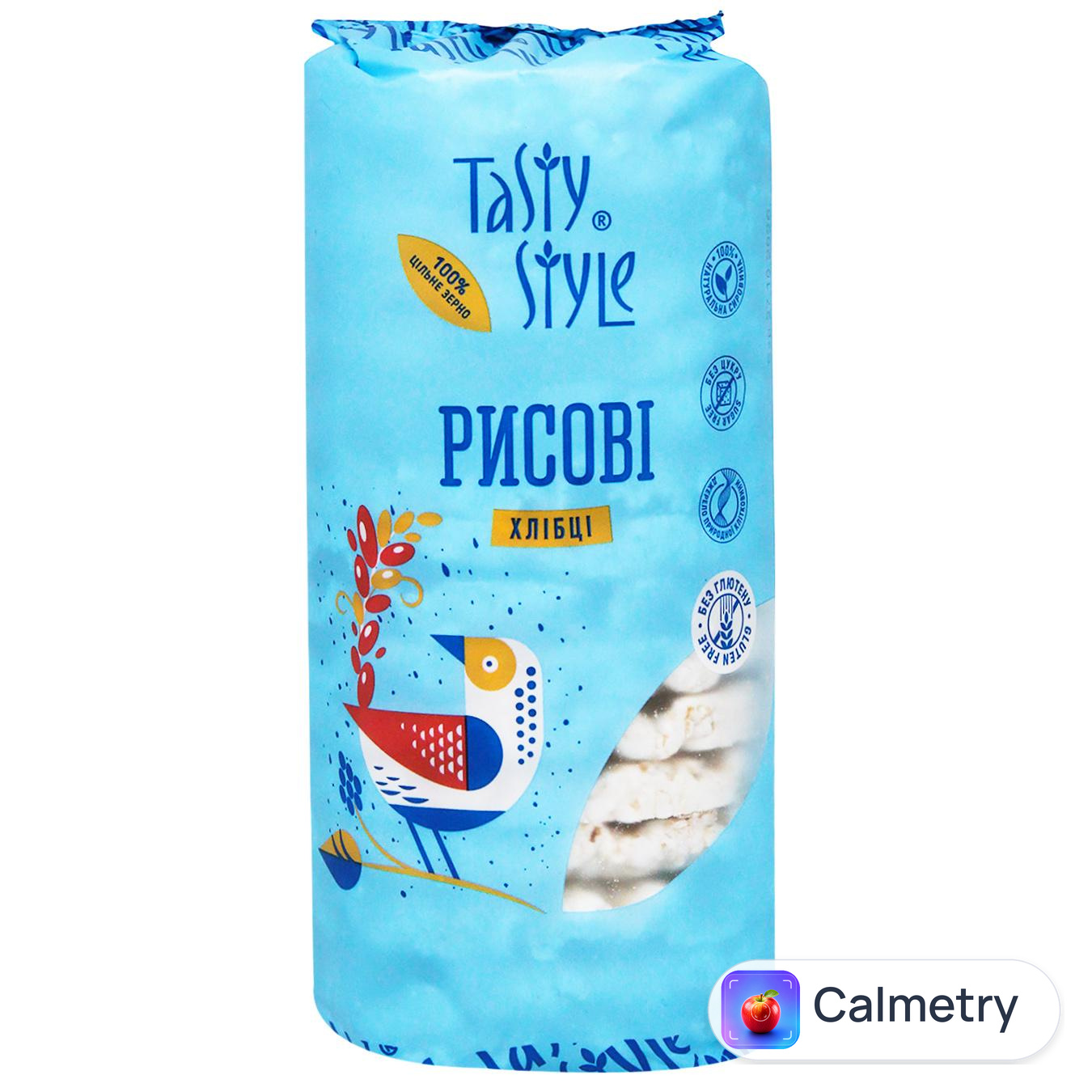 Хлібці Tasty Style рисові 100г — фото продукту
