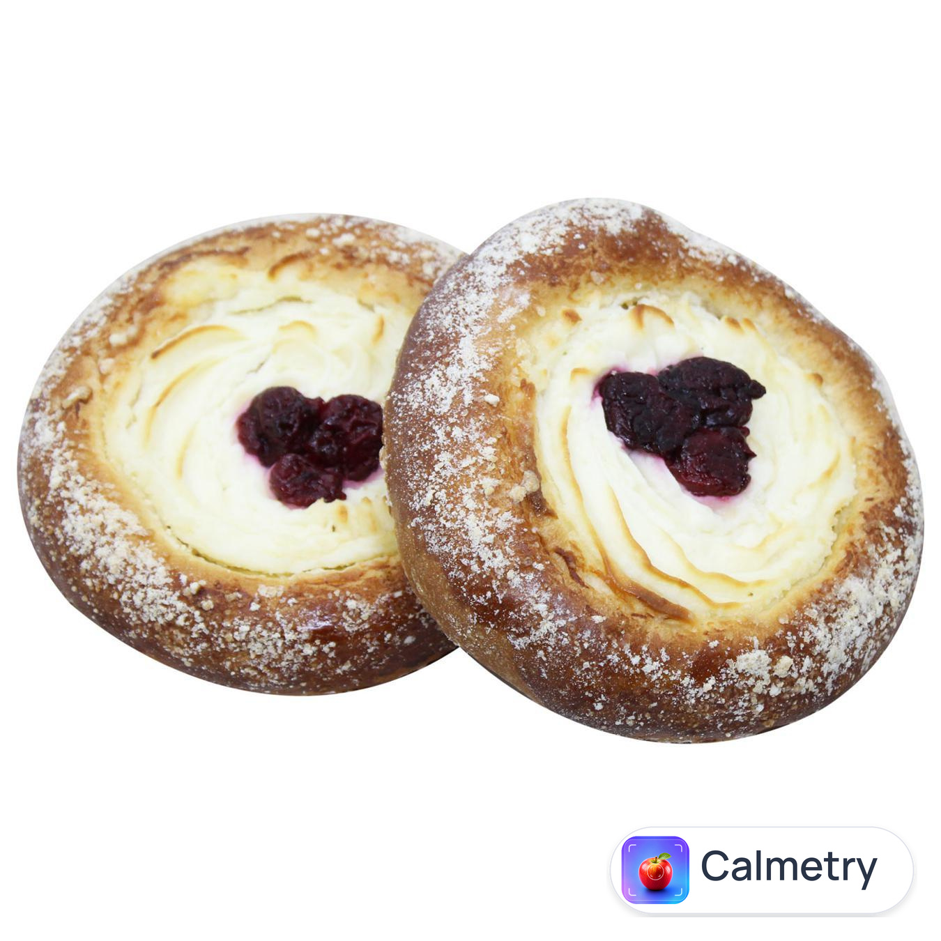 Ватрушка з сиром та вишнями 120г
