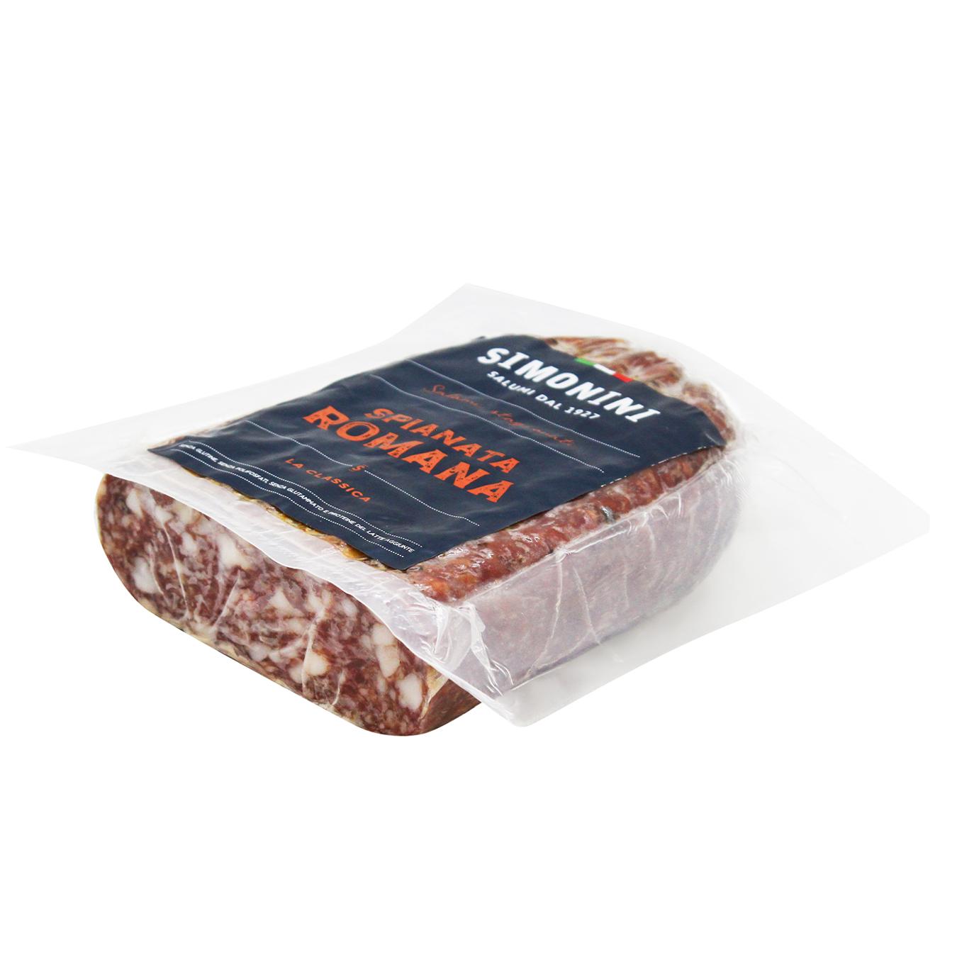 Ковбаса Simonini Spianata Romana половина сиров'ялена — фото продукту