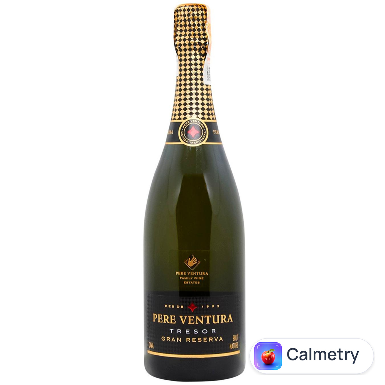 Вино ігристе Pere Ventura Tresor Gran Reserva Brut Nature біле брют 11,5% 0,75л