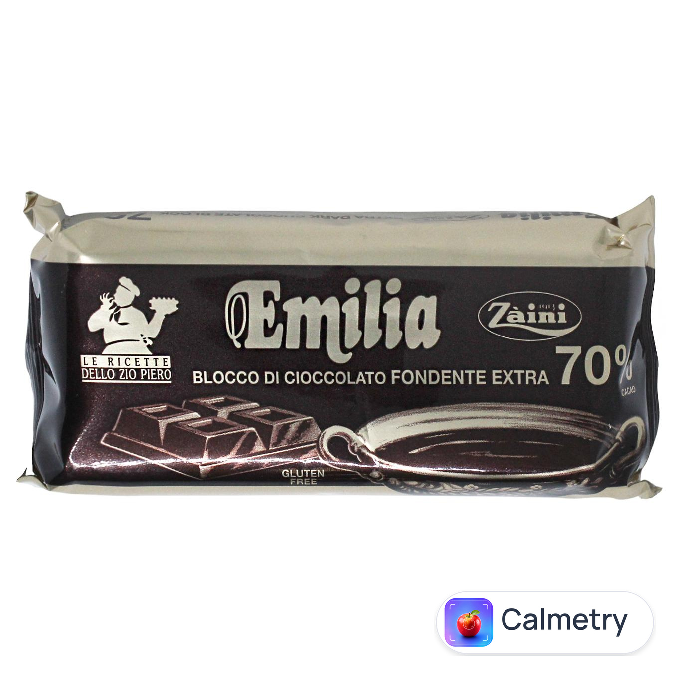 Шоколад чорний Zaini Emilia 70% 200г