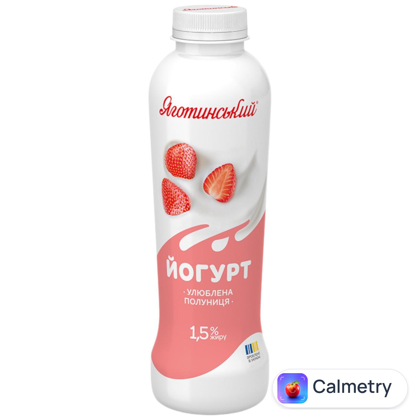 Йогурт Яготинський Полуниця 1,5% 520г