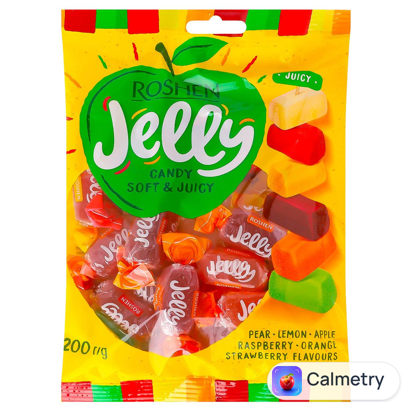 Цукерки Roshen Jelly 200г — фото продукту