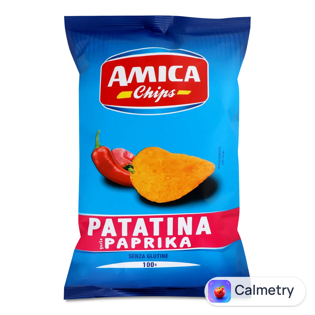 Чипси Amica картопляні зі смаком паприки 100г