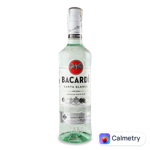 Ром Bacardi «Карта Бланка» 40%, 0,5л