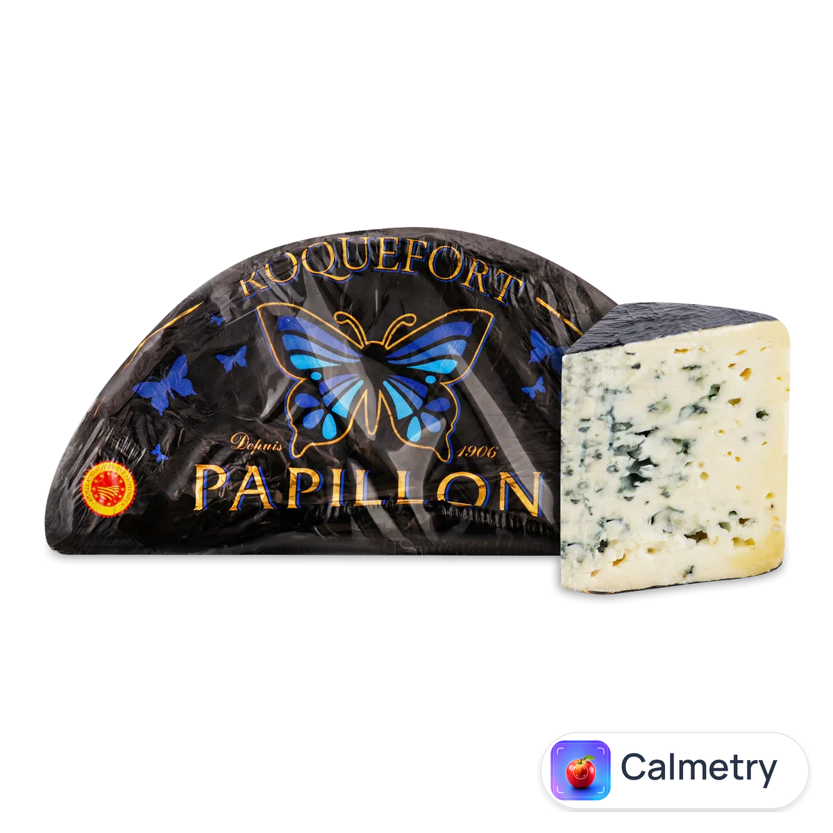 Сир Papillon Fromageriesn «Рокфор Блек» АОP 52% з овечого молока