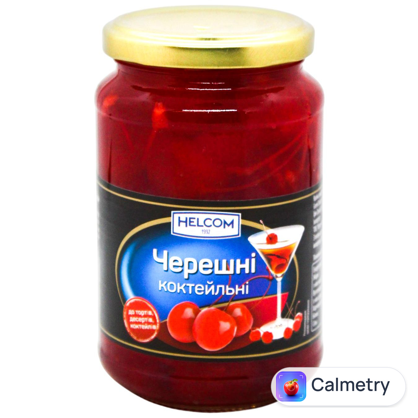 Черешня коктейльна Helcom у сиропі 370г