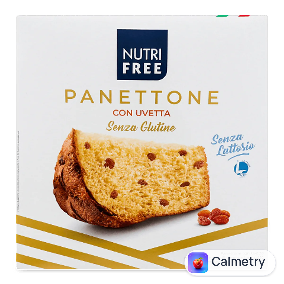 Кекс Nutri Free Панеттоне з родзинками без глютену та лактози 600г