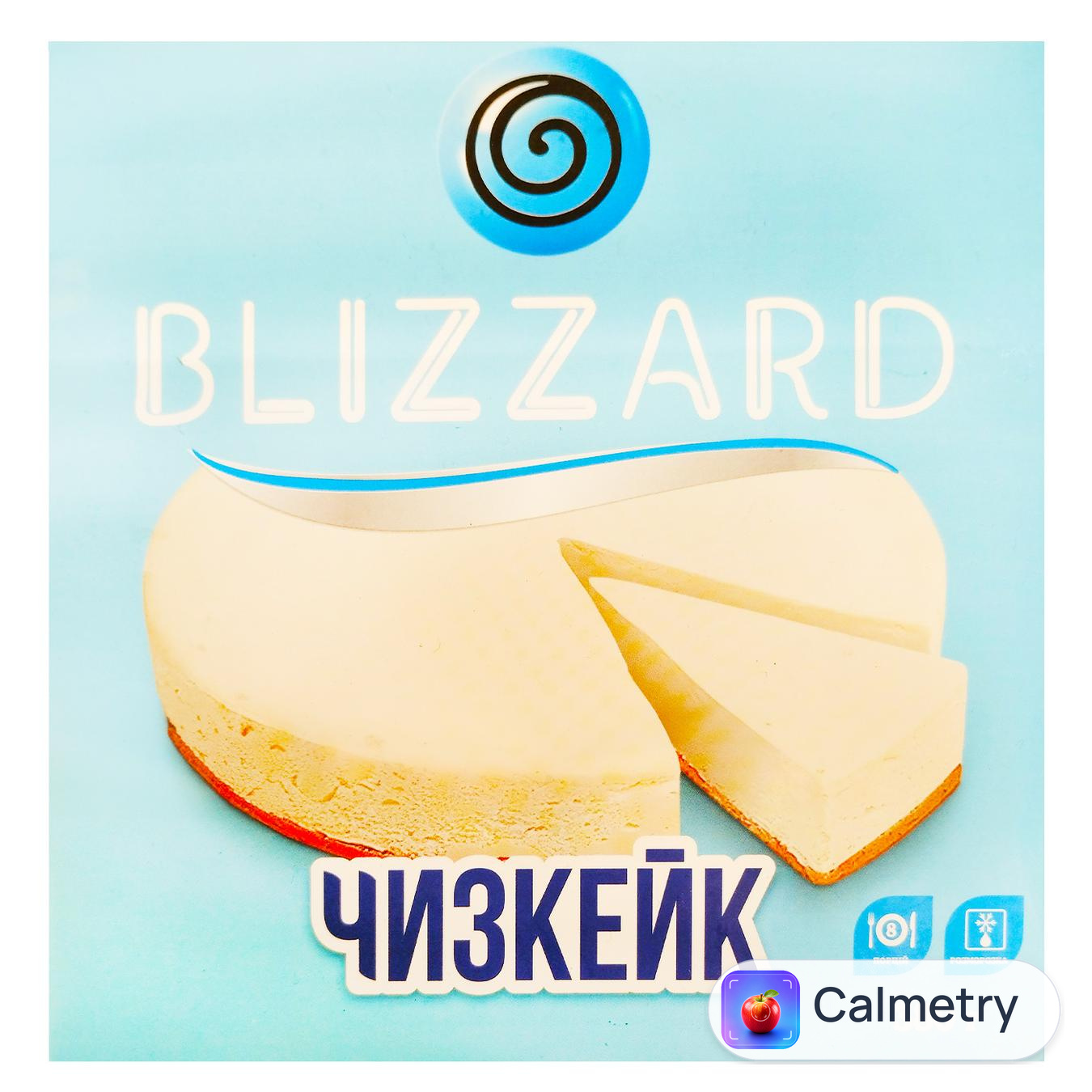 Чізкейк Blizzard Нью-Йорк заморожений 400г — фото продукту