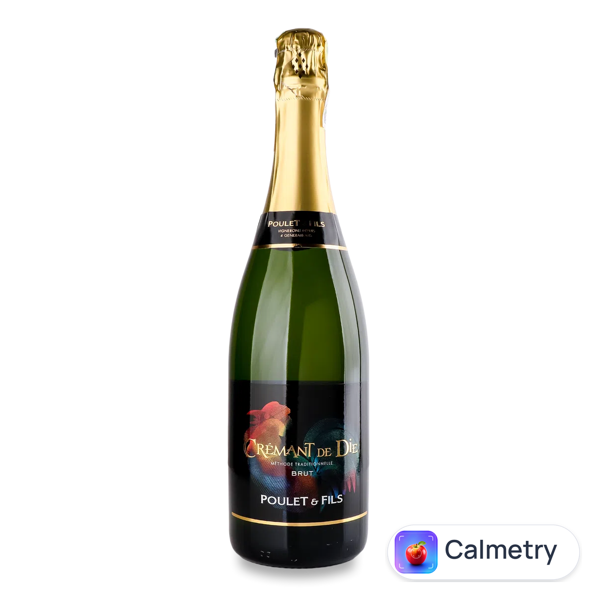 Вино ігристе Poulet & Fils Cremant de Die Brut 0,75л