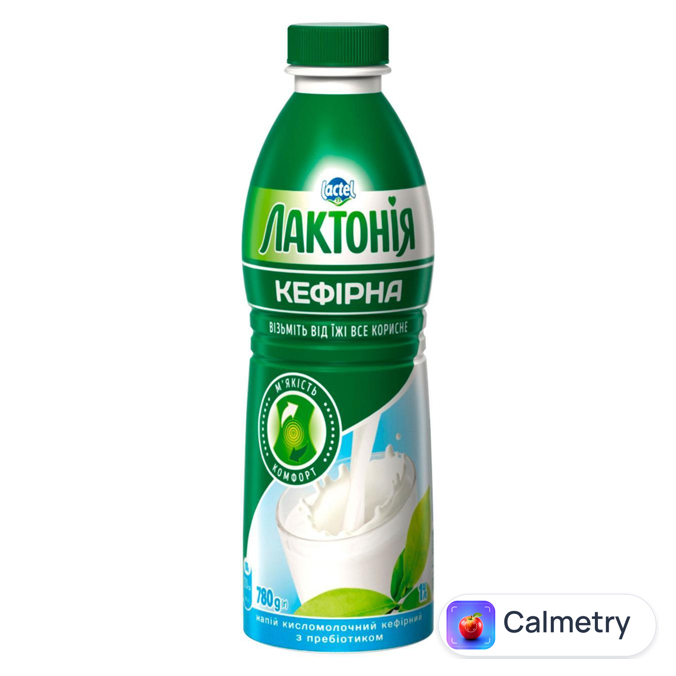 Продукт кефірний Лактонія кефірна 1% 780г — фото продукту