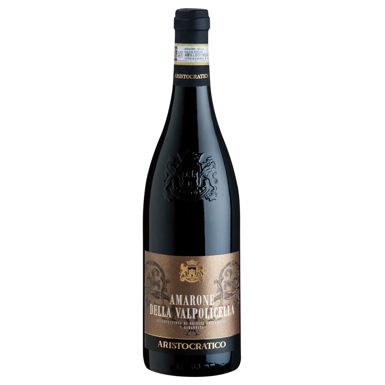 Вино Aristocratico Amarone Della Valpolicella червоне сухе 15% 0,75л — фото продукту