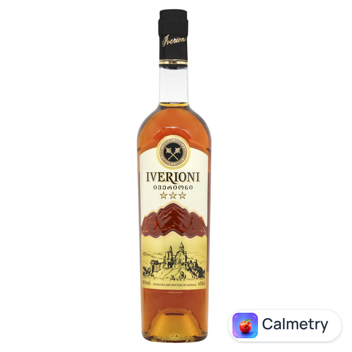 Бренді Iverioni 3 роки 40% 0,5л — фото продукту