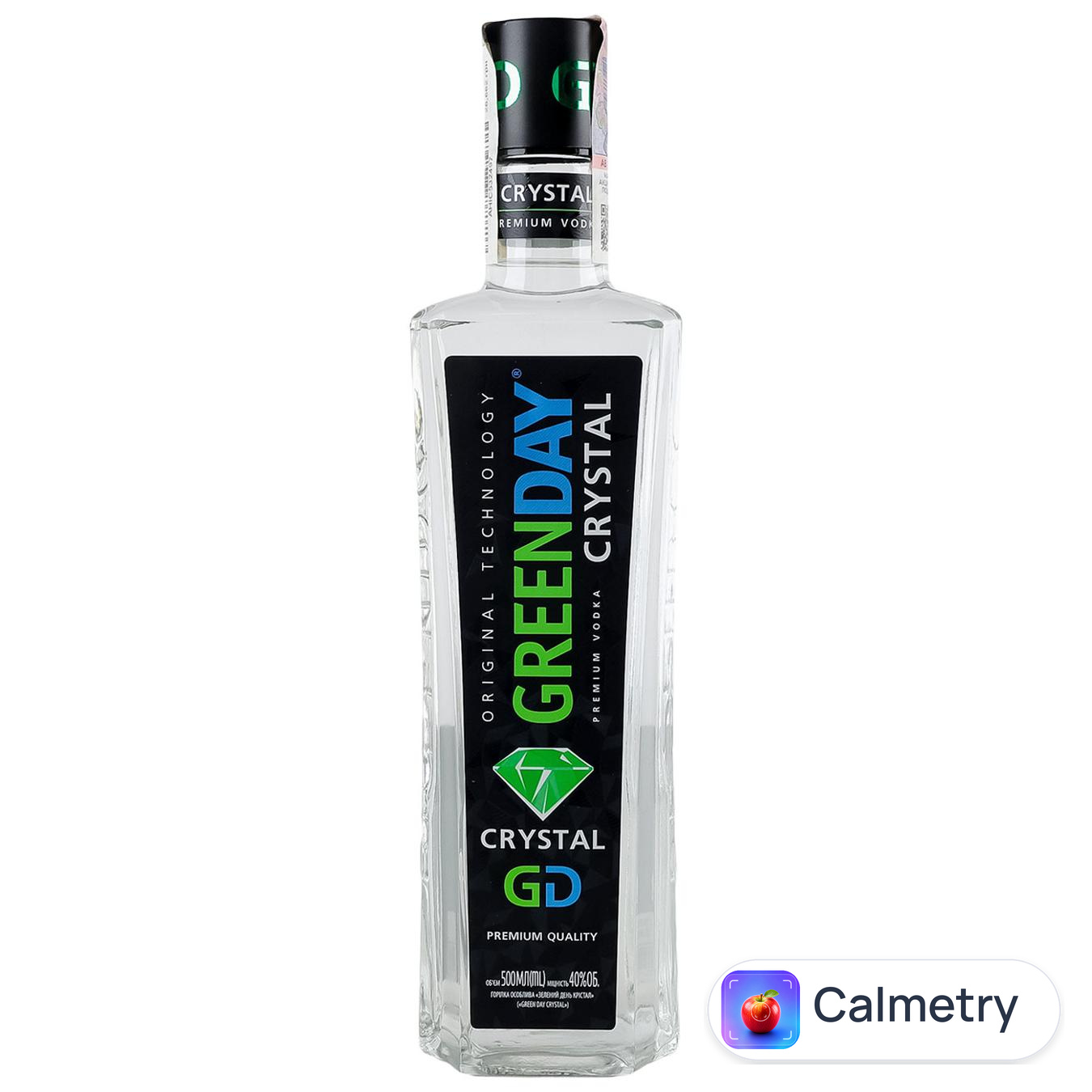 Горілка Green Day Crystal Преміум 40% 0,5л