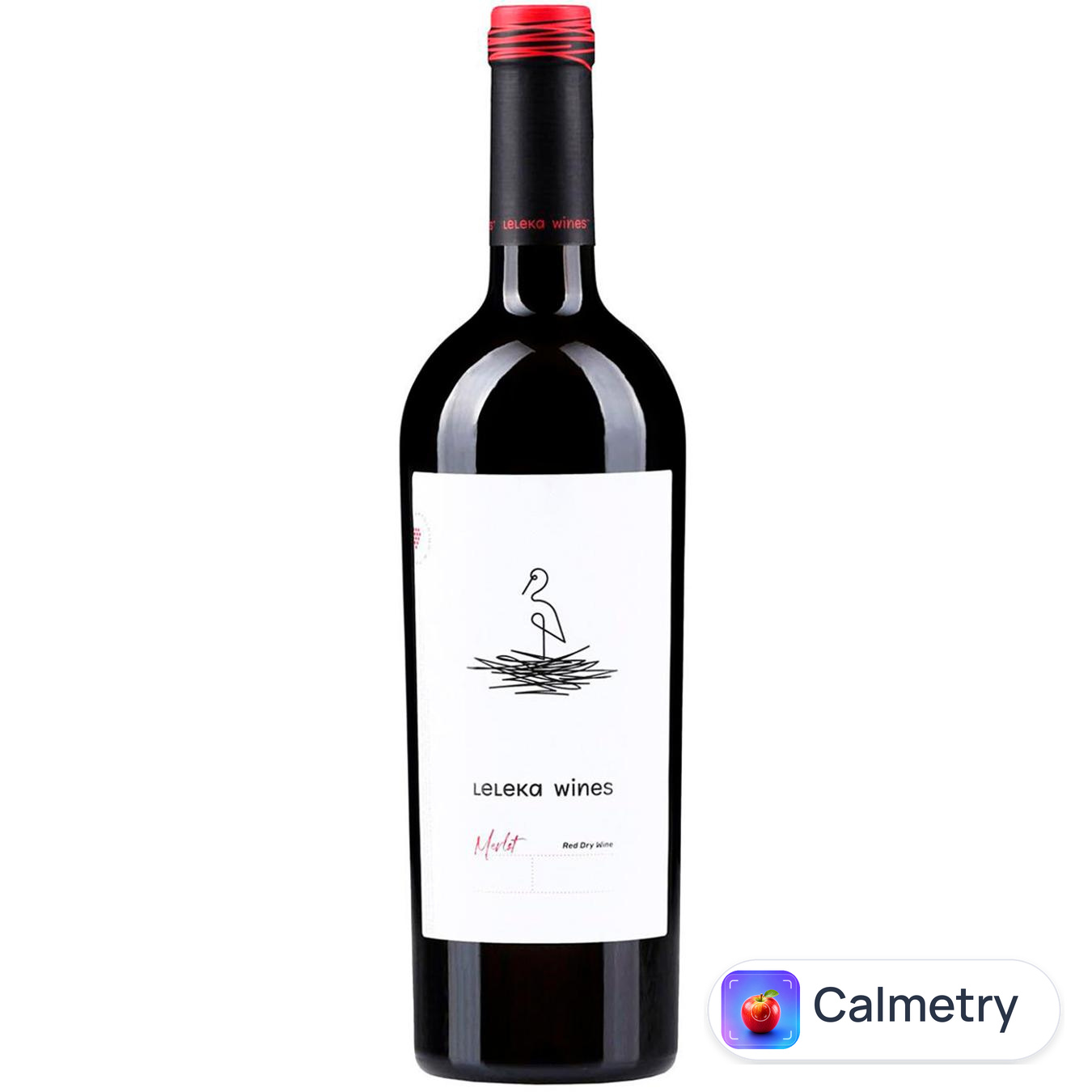 Вино Leleka Wines Merlot червоне сухе 12,8% 0,75л