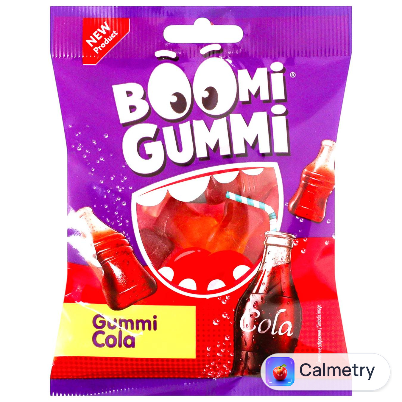 Цукерки Boomi Gummi Cola желейні 70г — фото продукту