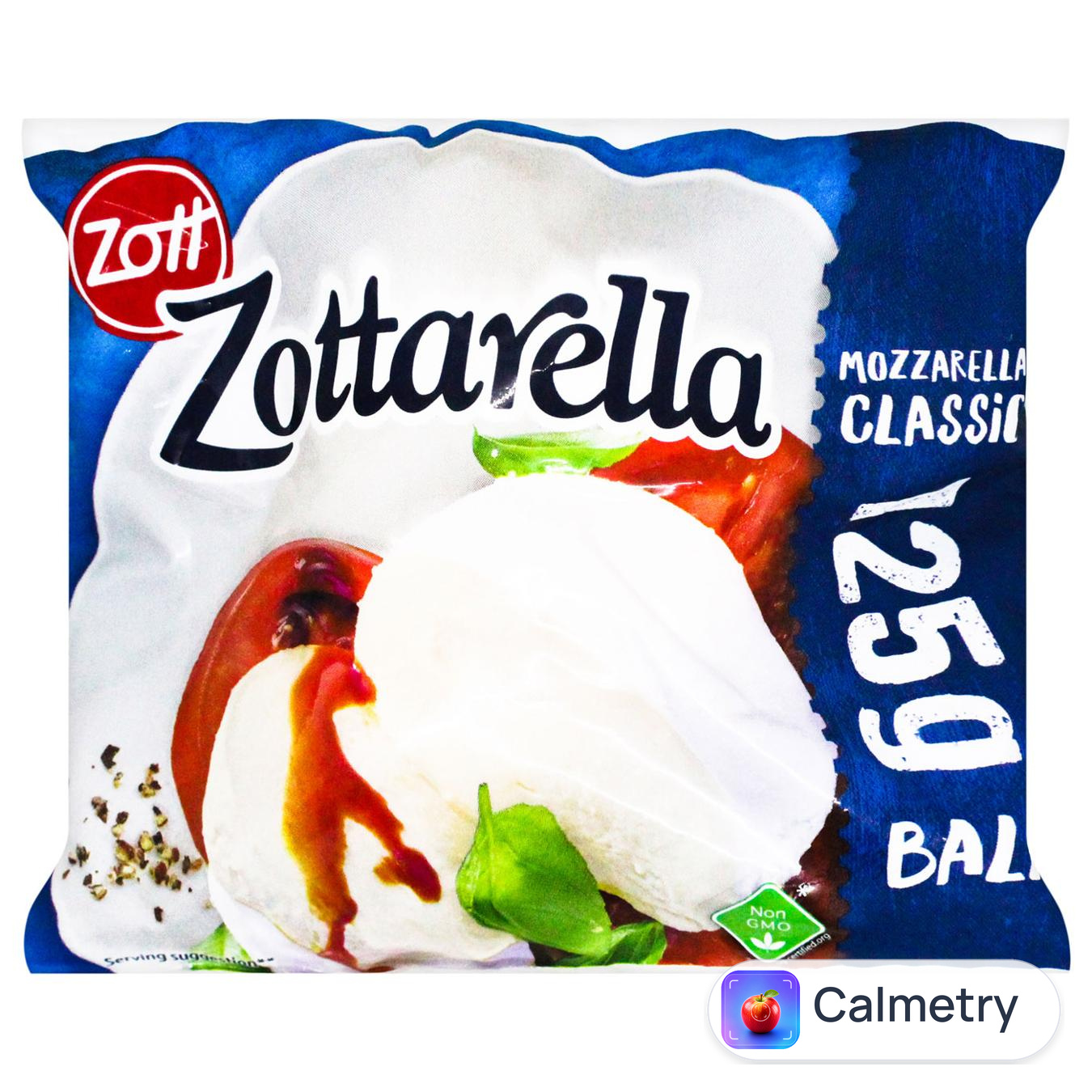 Сир Zott Zottarella Моцарелла класичний 45% 125г