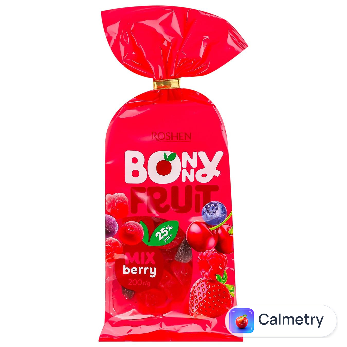 Цукерки Roshen Bonny-Fruit ягідний мікс 200г