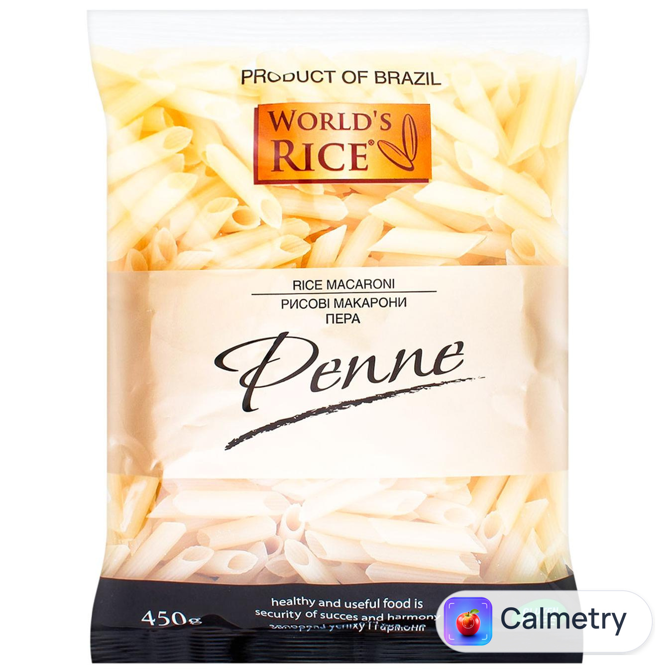 Макаронні вироби World's Rice Пір'я рисові 450г