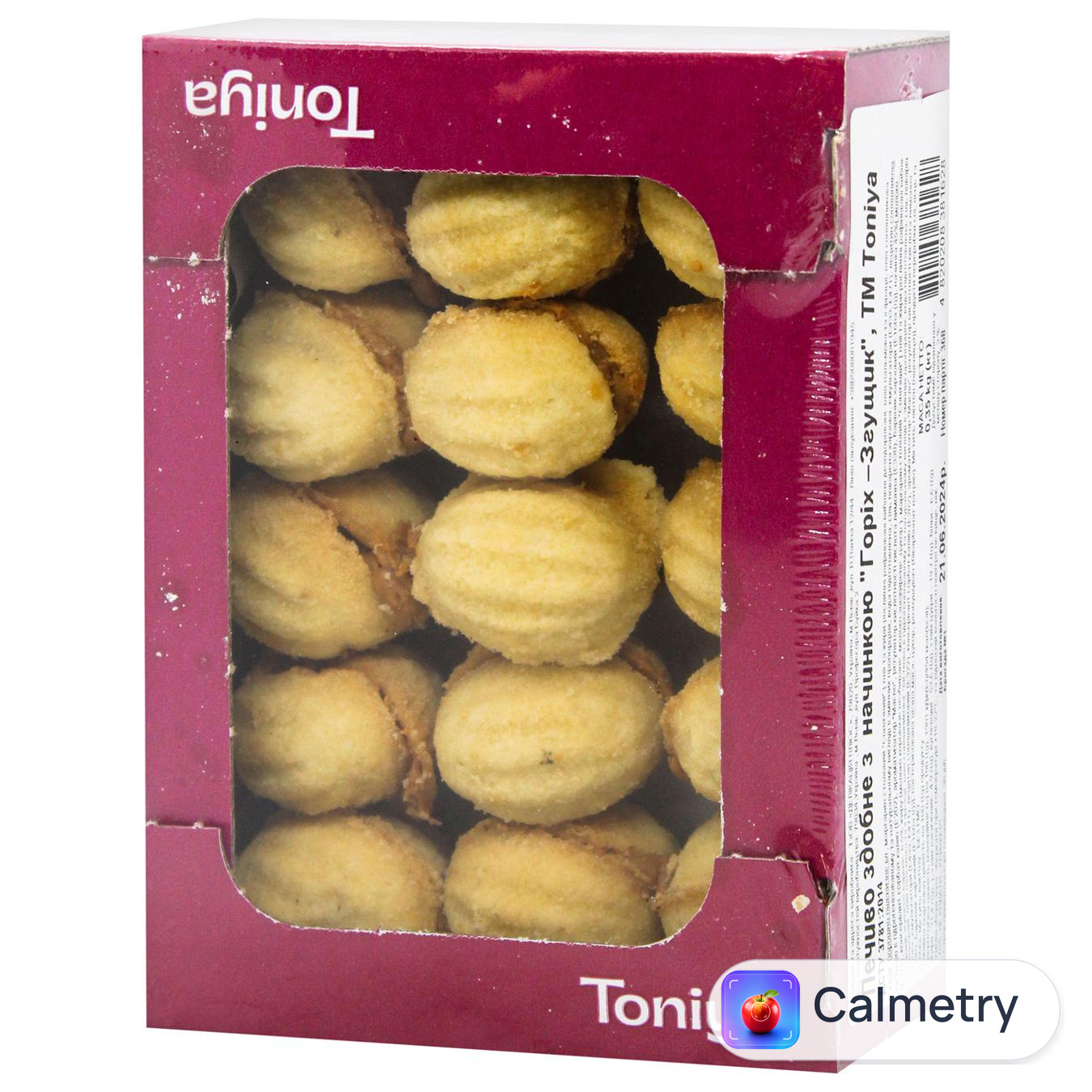 Печиво Toniya Горіх-Згущик 350г