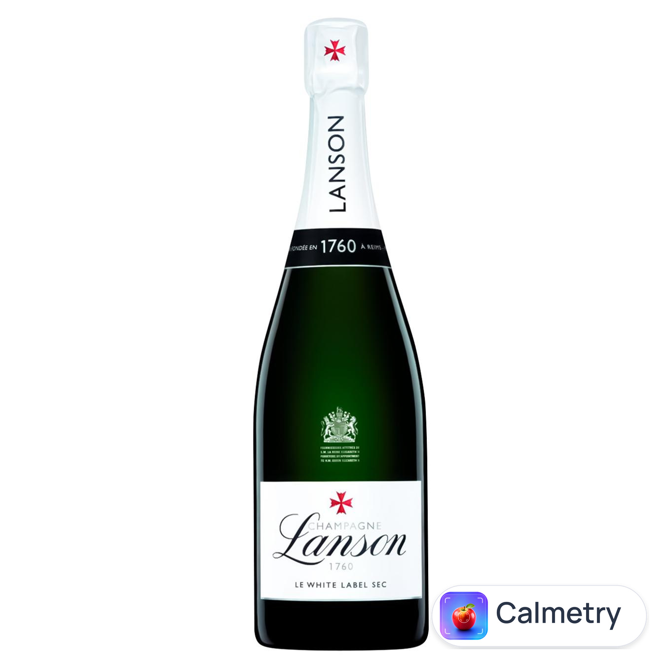Шампанське Lanson Le White Label Sec біле сухе 12,5% 0,75л
