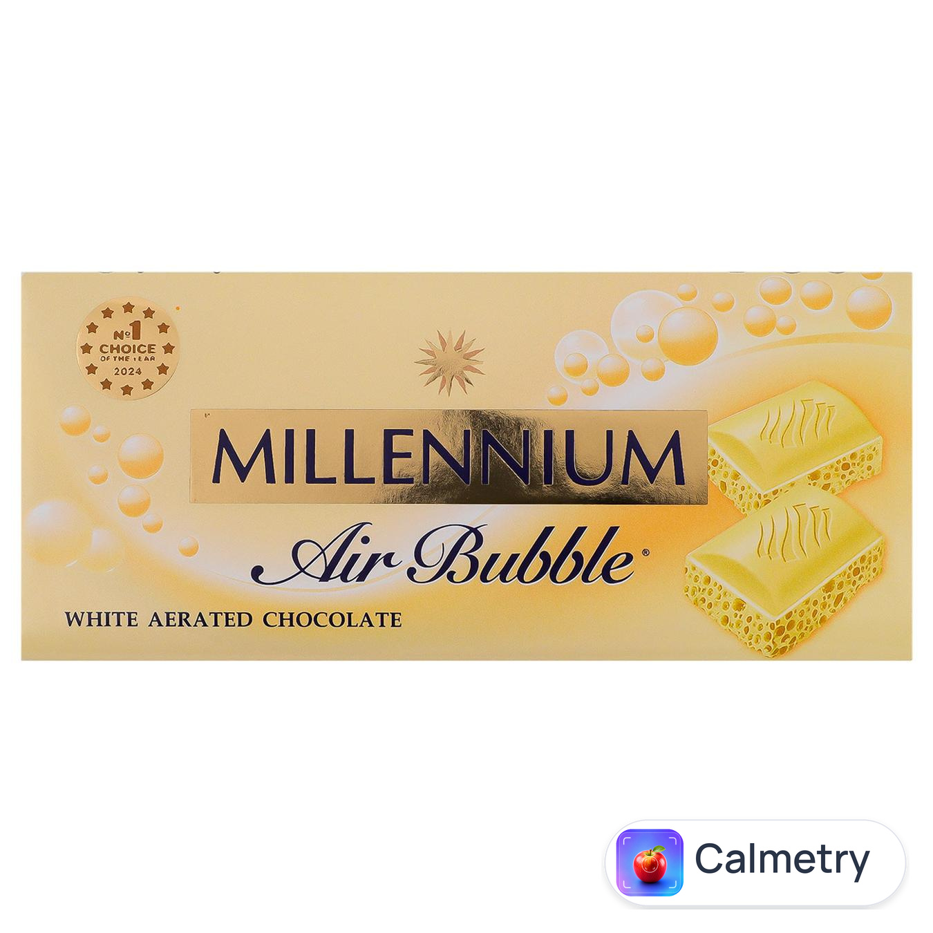 Шоколад білий Millennium пористий 85г