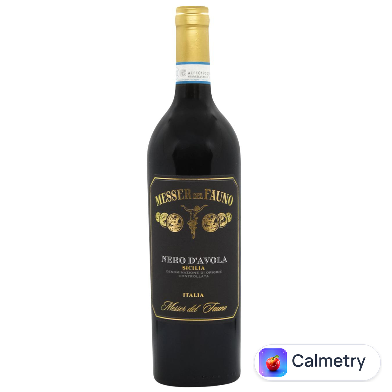 Вино Messer del Fauno Nero d’Avola червоне сухе 13% 0,75л