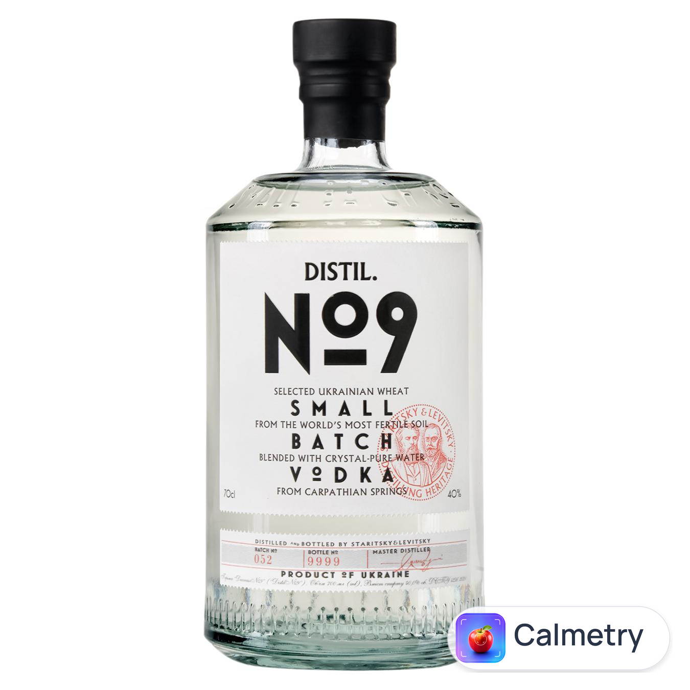 Горілка Distil №9 40% 0,7л — фото продукту