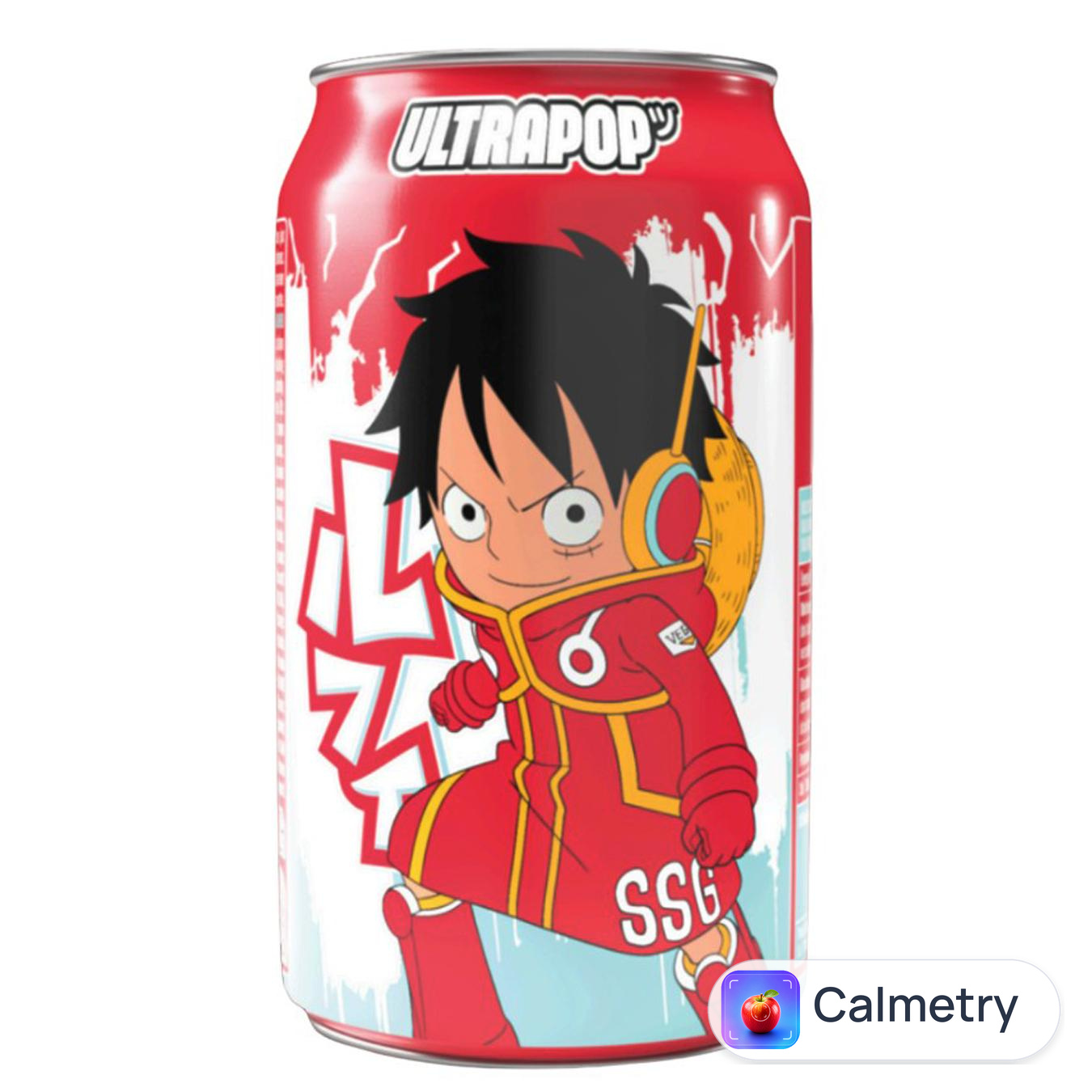 Напій газований Ultra Pop One Piece Полуниця 0,33л