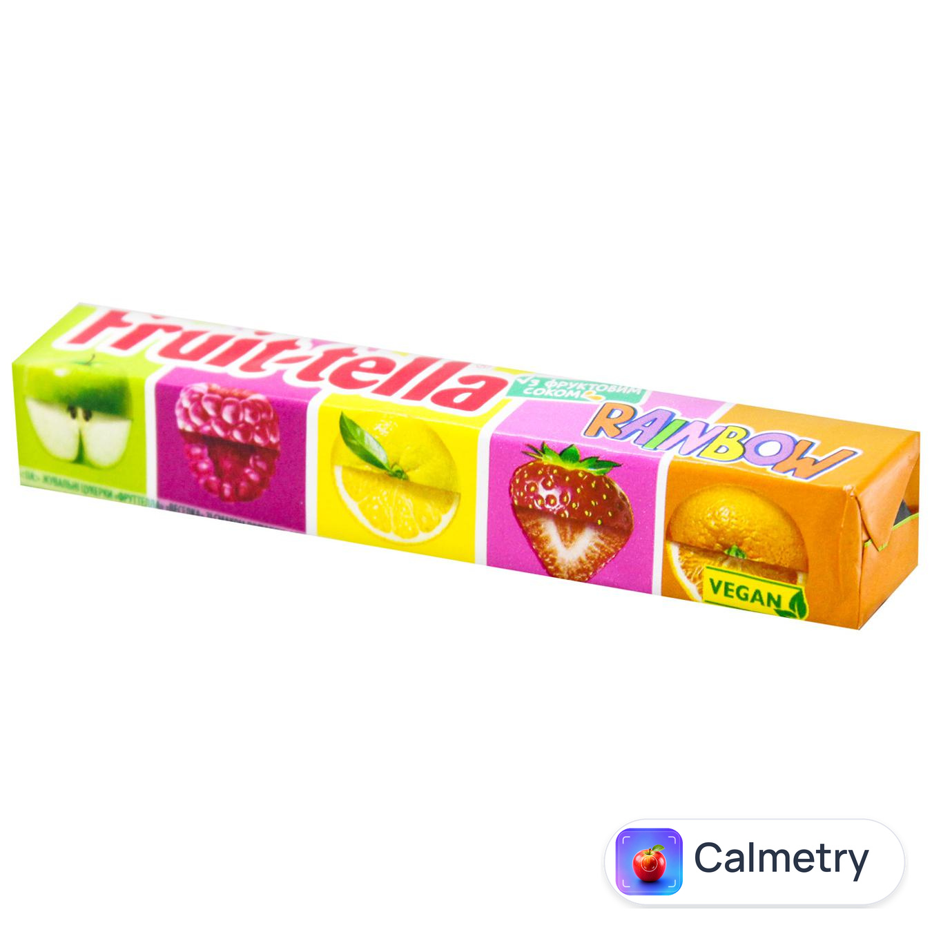 Цукерки жувальні Fruit-tella Веселка 41г